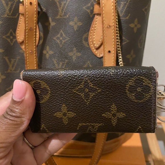 Authentic Vintage Louis Vuitton Bucket Bag pm and rare multicles 4/ key … - Picture 13 of 17